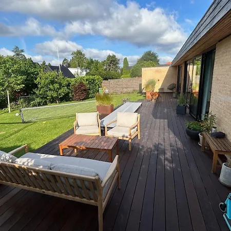 Дом отдыха Family Friendly Near Copenhagen 5bd *